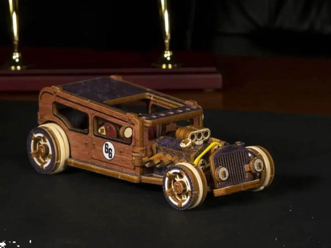 Wooden City 3D Puzzle Hot Rod Limited Edition