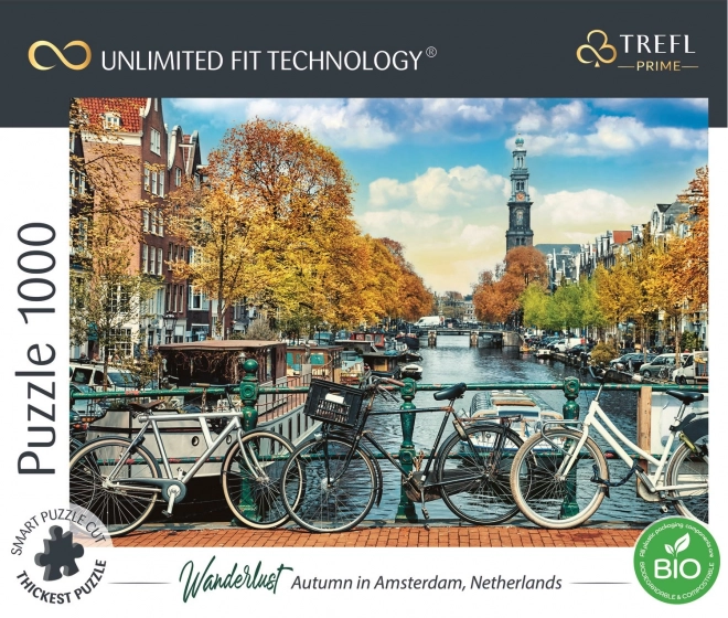 Trefl Puzzle Wanderlust: Autumn in Amsterdam 1000 Pieces