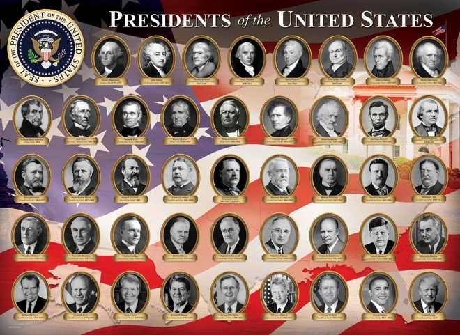 Eurographics United States Presidents Puzzle 1000 Pieces