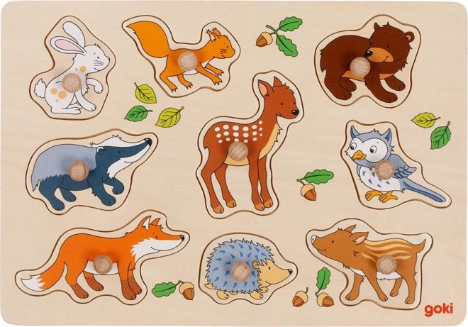 Wooden Puzzle Forest Animals