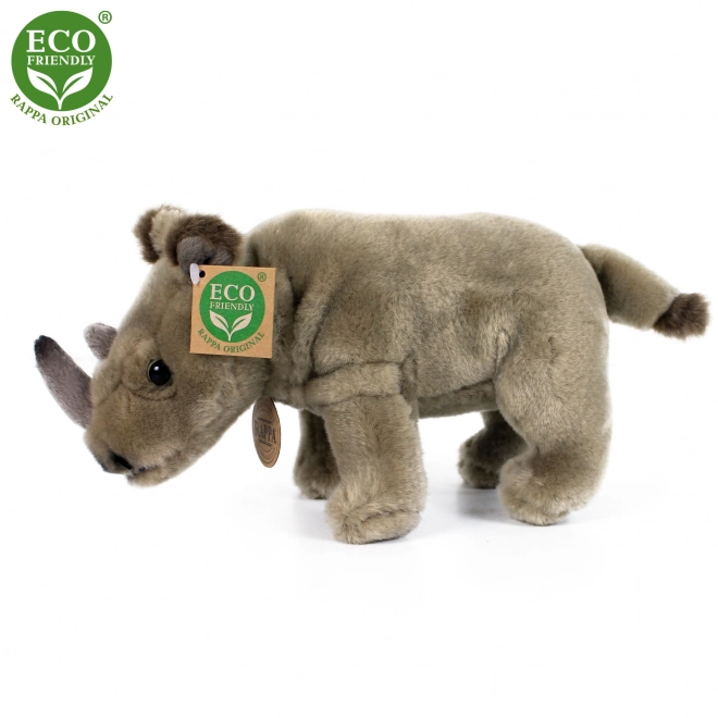 Rhinocéros en peluche debout 23 cm Éco-Friendly