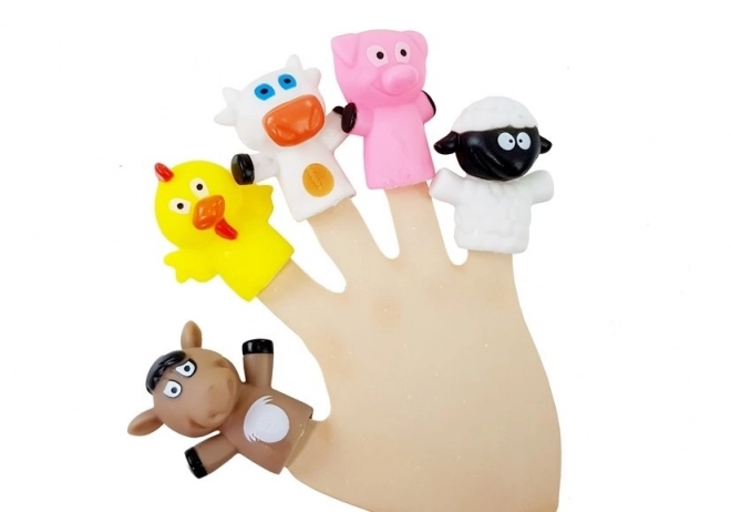 Animal Finger Puppets Set