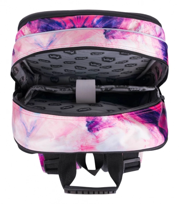 Baagl School Backpack Cubic Abstract