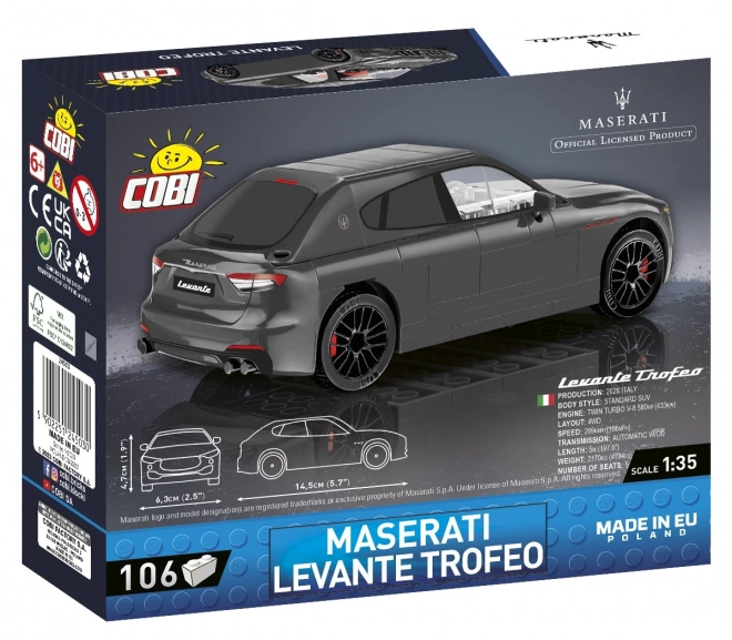 Maserati Levante Trofeo Model Building Set