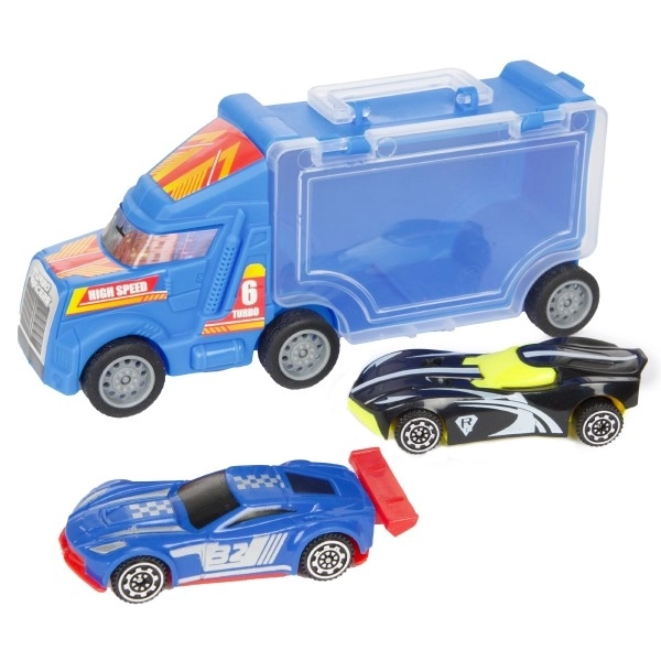 Race Car Transport Truck Set