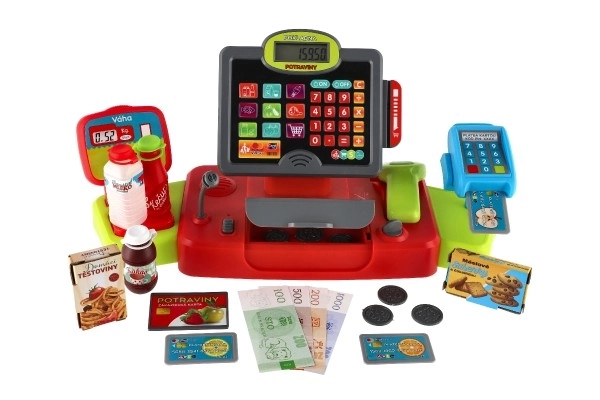 Large Digital Cash Register with Light and Sound