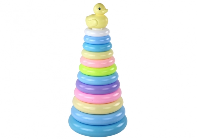 Duck Stacking Toy with 12 Rings