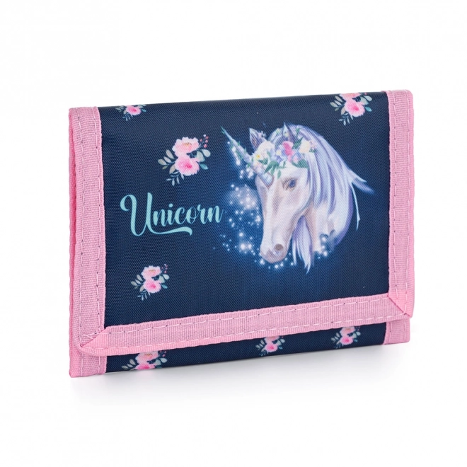 Children's Textile Wallet Unicorn