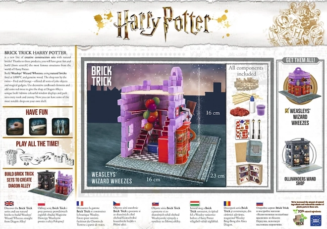 Trefl Brick Trick: Weasley's Wizard Wheezes Building Set