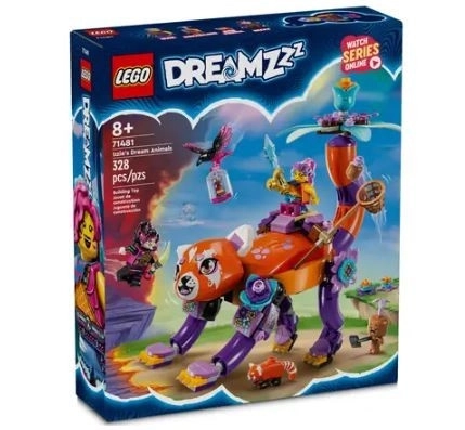 Izzie and Her Dream Animals LEGO Set