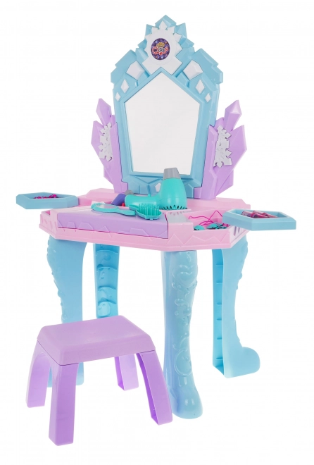 Interactive Princess Vanity Set for Kids 3+ with Accessories