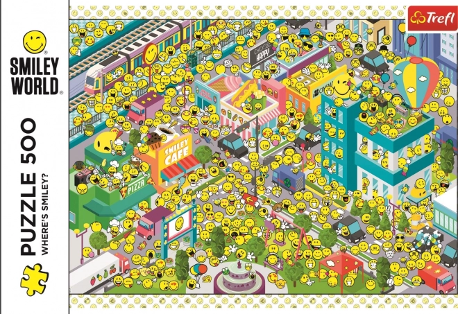 Trefl Puzzle 500 pieces - Where is Smiley?