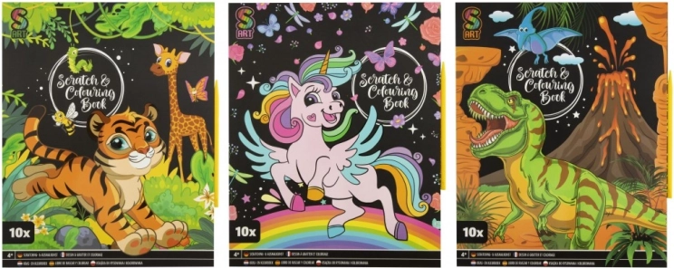 Doppio divertimento: da grattare e da colorare