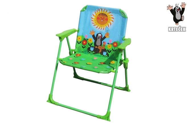 Garden Chair with Mole Characters