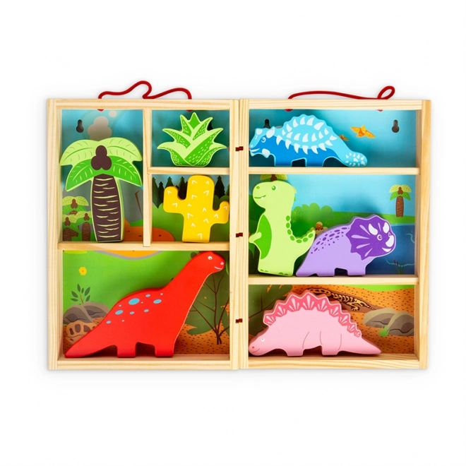 Dinosaur Play Box by Bigjigs Toys