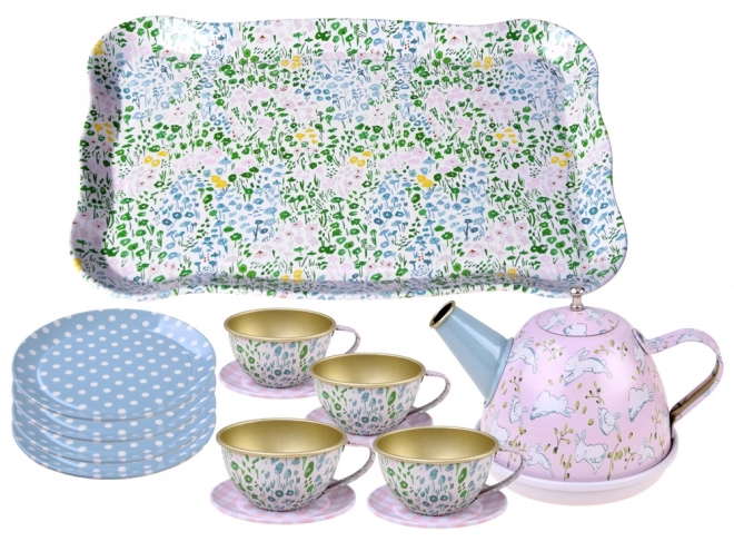 Children's Tea Set with Tray