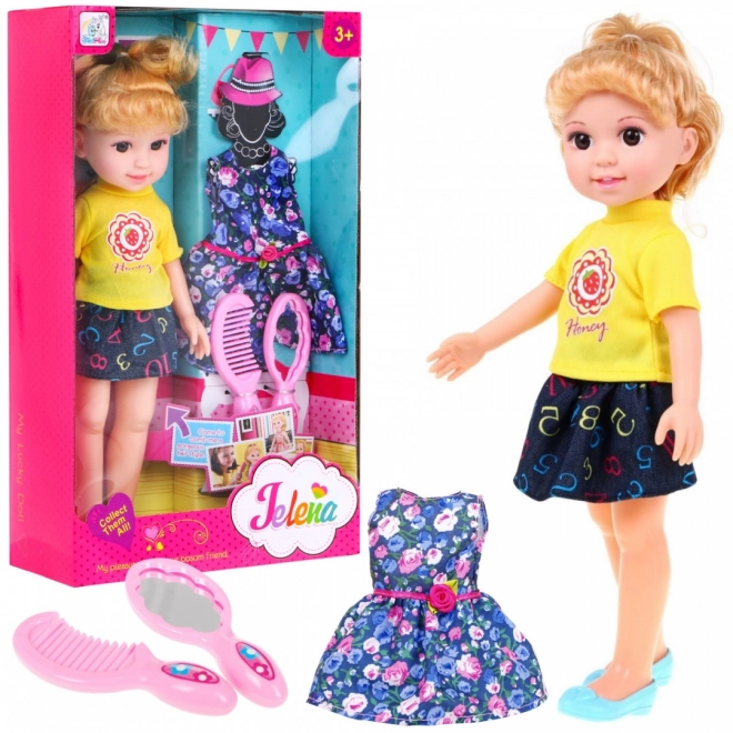 Large Styling Doll with Accessories for Kids 3+