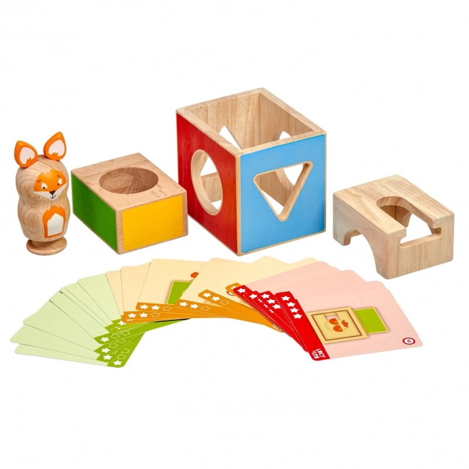 Clever Fox Wooden Puzzle Game