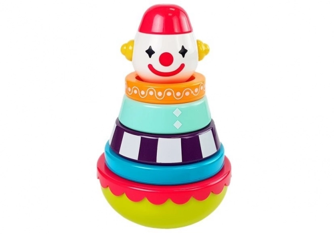 Educational Clown Roly-Poly with Patterns and Sound