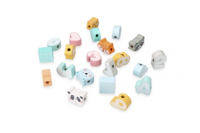 Pastel Animal Beads For Stringing