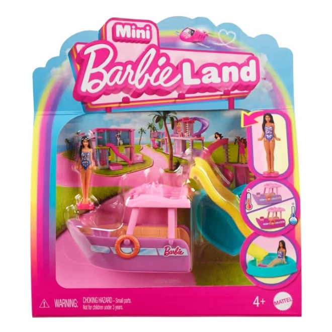 Barbie Mini Barbieland Set with Doll and Vehicle