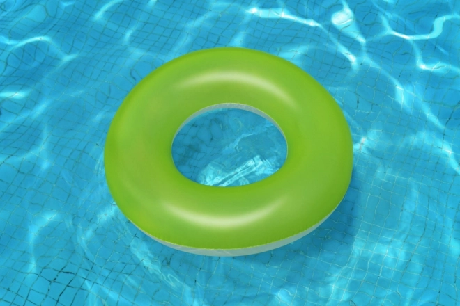 Neon Green Swimming Ring 91 cm