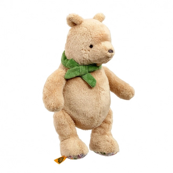 Plush Winnie The Pooh With Green Bow 22 cm