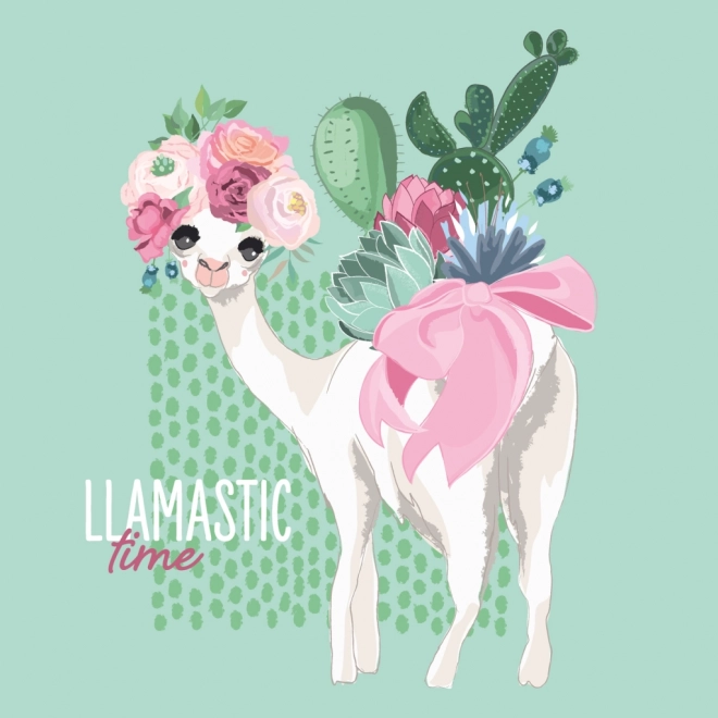 Happy Llamas 2025 Wall Calendar