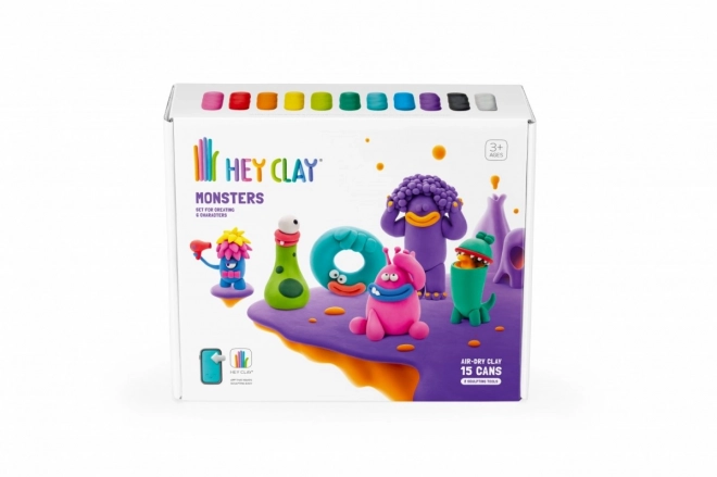 Hey Clay Monster Play Dough Set