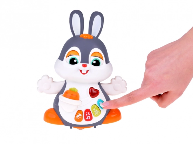 Interactive Dancing Bunny Toy for Crawl Learning