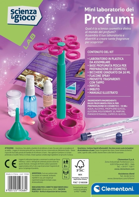 Clementoni Perfume Laboratory Kit for Kids