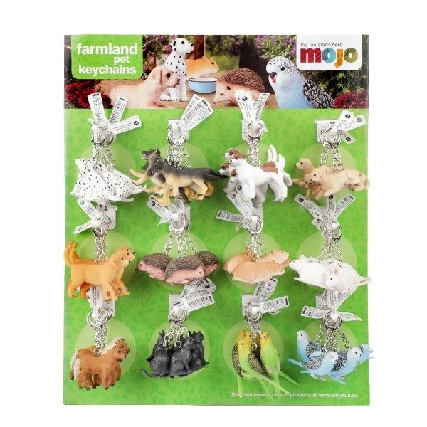 Animal Keychain Metal/Plastic