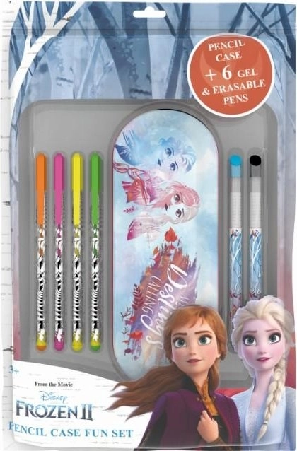 Frozen 2 School Pencil Case Set