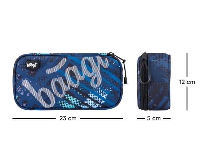 School Pencil Case with Skate Design