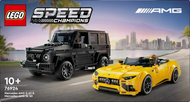 Lego Speed Champions Mercedes-AMG G 63 and SL 63 Set