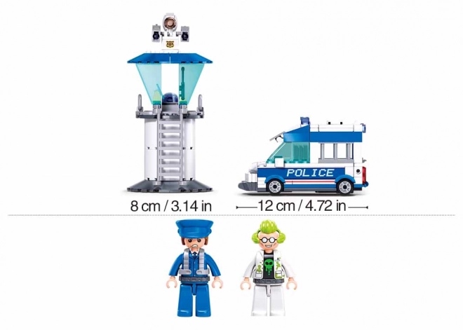 Sluban Transport Vehicle Adventure Set: Gangsters Behind Bars