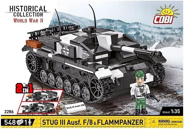 Stug III And Flammpanzer Building Blocks Set