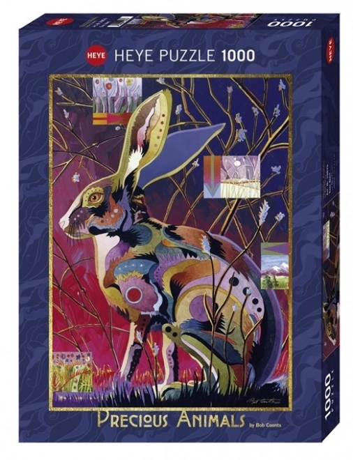 Puzzle 1000 pezzi - Animali Rari: Coniglio