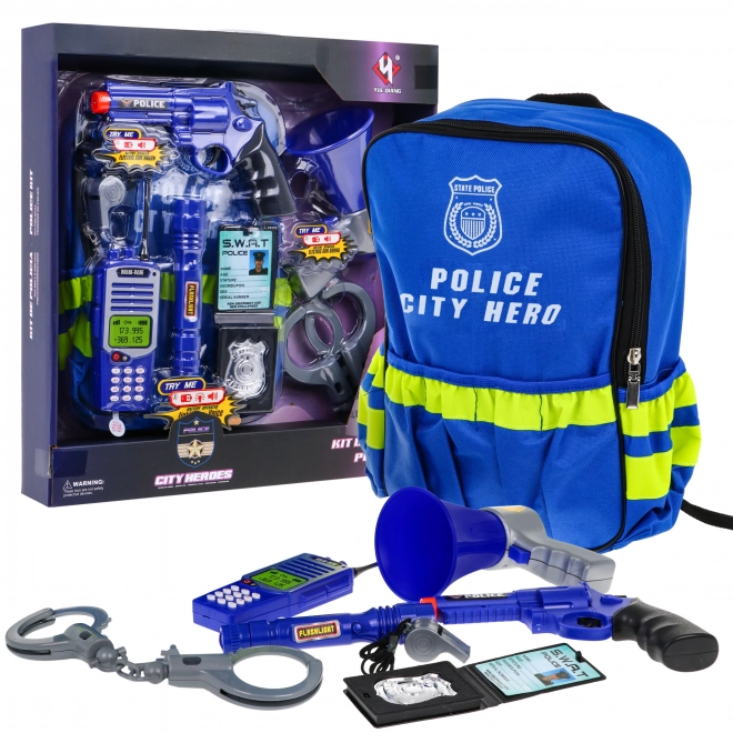 Interactive Junior Police Officer Set for Kids 3+