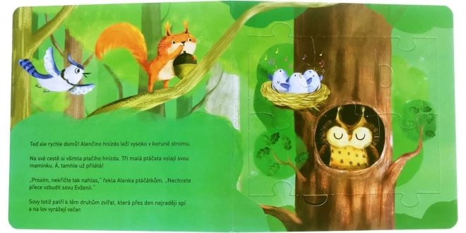 Forest Animals Puzzle Book