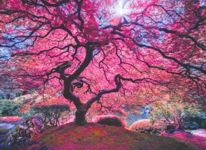 Pink Tree Puzzle 1000 Pieces