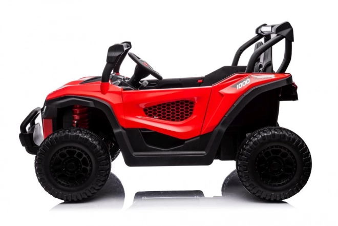 Red Battery Operated Ride-On Car 4x4