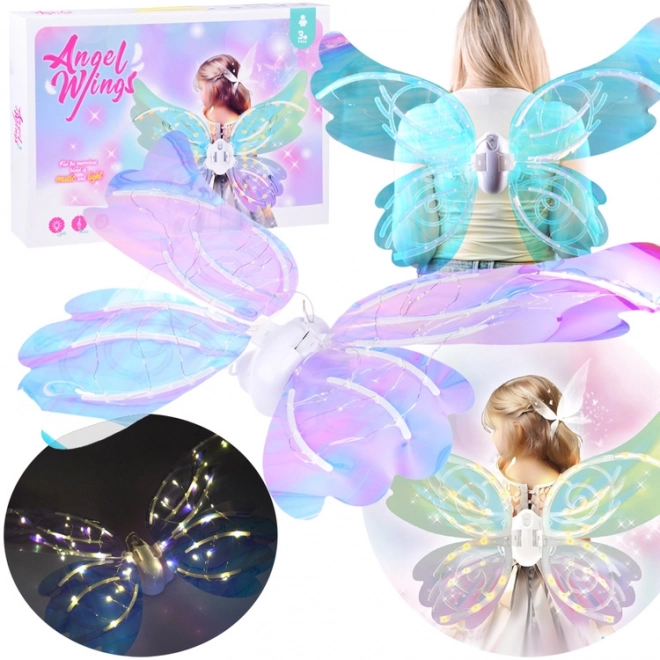 Glowing Wings for Fairy, Elf, Butterfly Costume