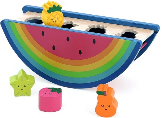 Wooden Shape Sorter Watermelon by Andy Westface
