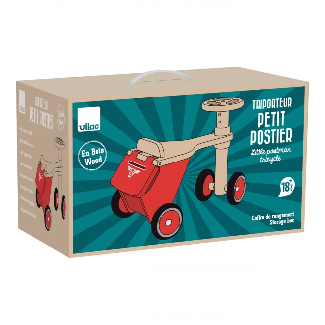 Vilac Little Postman Ride-On Toy