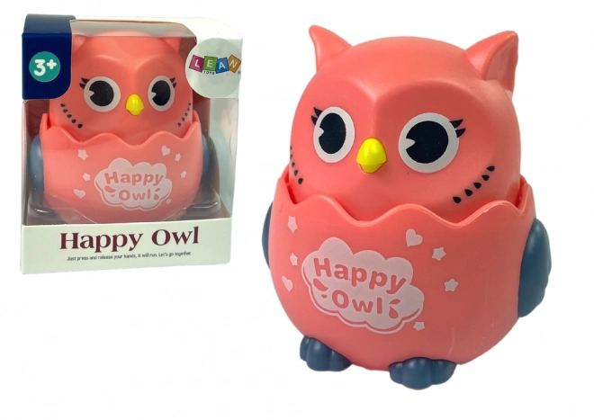 Pink Owl Baby Sensory Toy