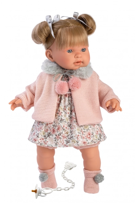 Realistic Baby Doll with Sounds 42cm