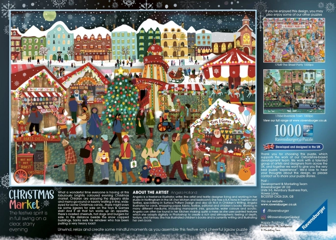 Ravensburger Christmas Market Puzzle 1000 Pieces