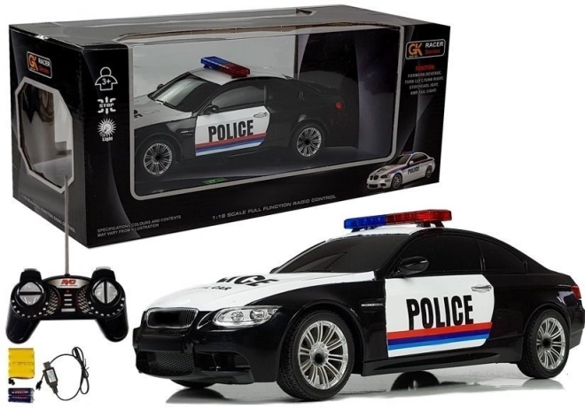 Remote-Control Police Car 1:18