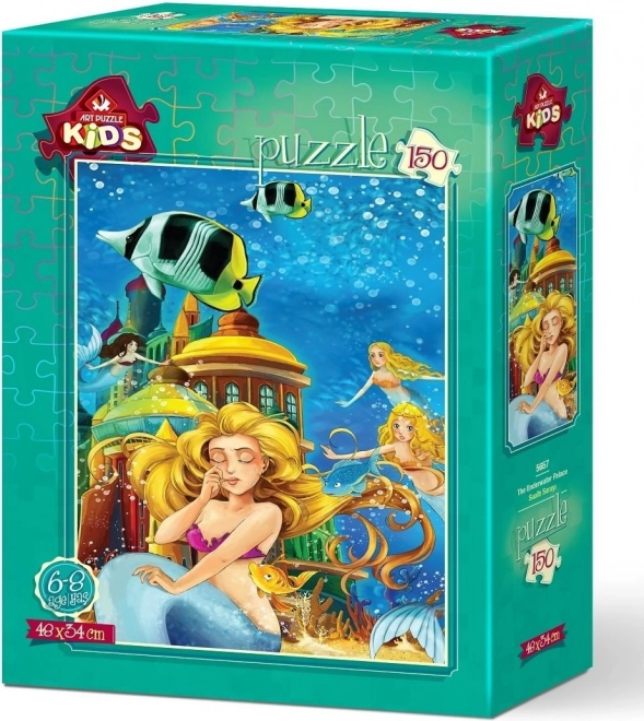 Underwater Palace Art Puzzle